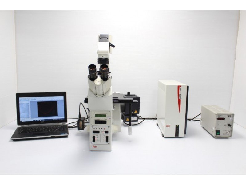 Leica DM IRE2 Fluorescence DIC Polarization Phase Contrast Microscope DMIRE2 Pred DMi8 - AV