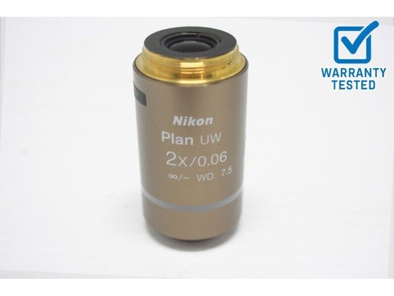 Nikon Plan UW 2x/0.06 Microscope Objective Unit 17