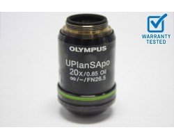 Olympus UPlanSApo 20x/0.85 Oil Microscope Objective Unit 3