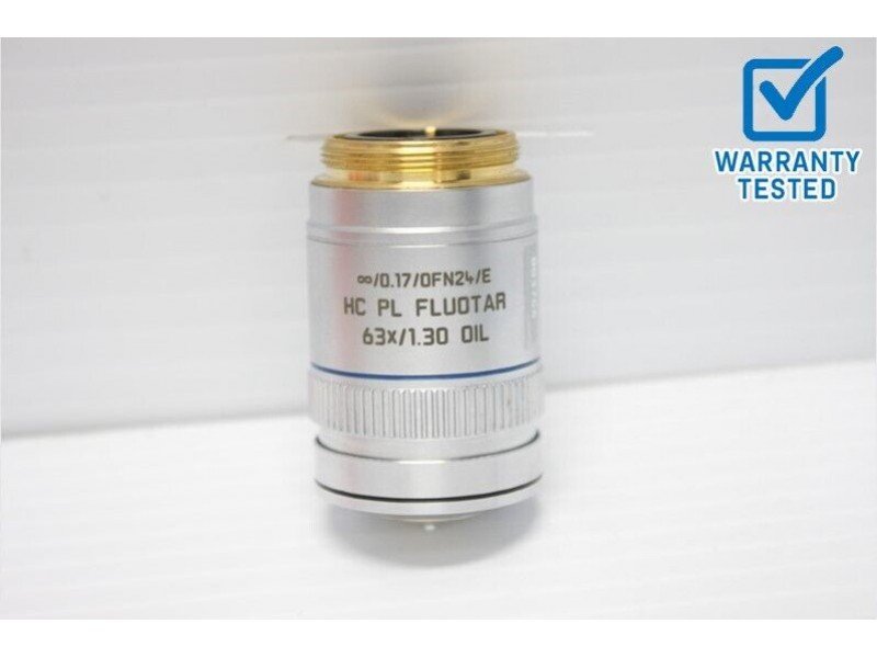 Leica HC PL FLUOTAR 63x/1.30 Oil Microscope Objective Unit 2