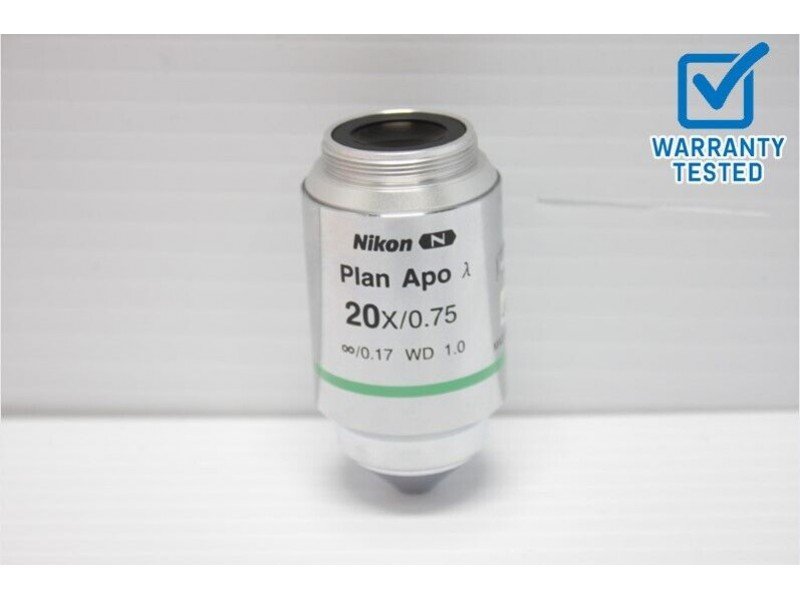 Nikon Plan APO 20x/0.75 DIC N2 Lambda Microscope Objective Unit 23