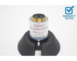 Zeiss Plan-APOCHROMAT 63x/1.40 Oil DIC Microscope Objective 44 07 62 Unit 8 SOLDOUT