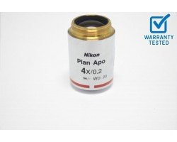 Nikon Plan Apo 4x/0.2 Microscope Objective Unit 15 SOLDOUT