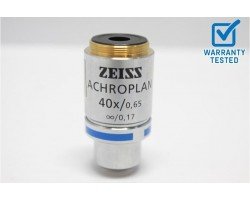 Zeiss ACHROPLAN 40x/0.65 Microscope Objective Unit 3 44 00 50