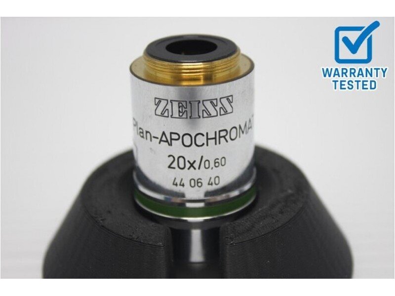 Zeiss Plan-APOCHROMAT 20x/0.60 Ph2 Microscope Objective 44 06 40 Unit 3