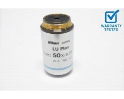 Nikon LU Plan ELWD 50x/0.55 Microscope Objective