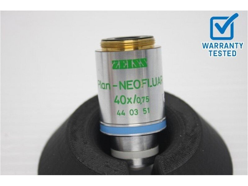 Zeiss Plan-NEOFLUAR 40x/0.75 Ph2 Microscope Objective 44 03 51 Unit 19