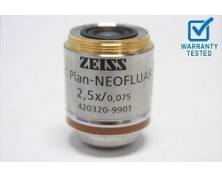 Zeiss EC Plan-NEOFLUAR 2.5x/0.075 Microscope Objective 420320-9901 SOLDOUT