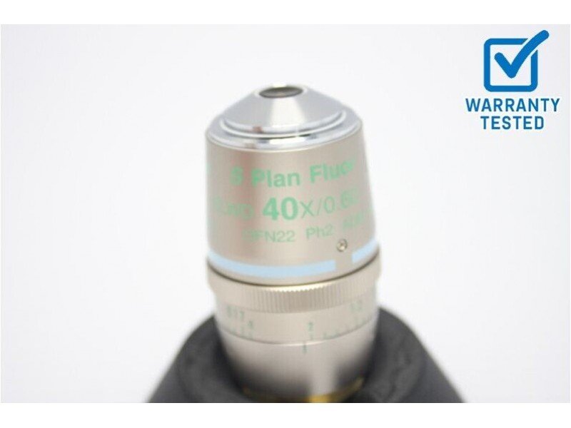 Nikon S Plan Fluor ELWD 40x/0.60 Ph2 Microscope Objective Unit 13