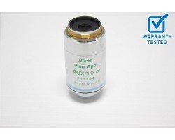 Nikon Plan Apo 40x/1.0 Oil Ph3 DM Microscope Objective Unit 2