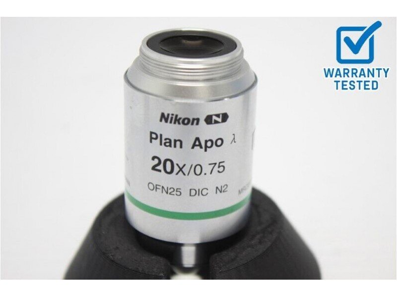 Nikon Plan Apo 20x/0.75 DIC N2 Lambda Microscope Objective Unit 25
