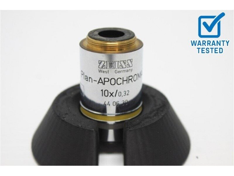 Zeiss Plan-APOCHROMAT 10x/0.32 Microscope Objective 44 06 30 Unit 3