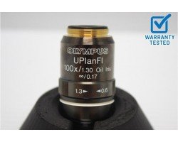 Olympus UPlanFl 100x/1.30 Oil Iris Microscope Objective Unit 7