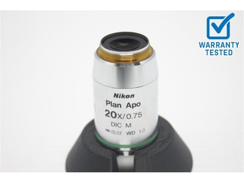 Nikon Plan APO 20x/0.75 DIC M Microscope Objective Unit 6