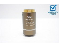 Nikon Plan UW 2x/0.06 Microscope Objective Unit 13
