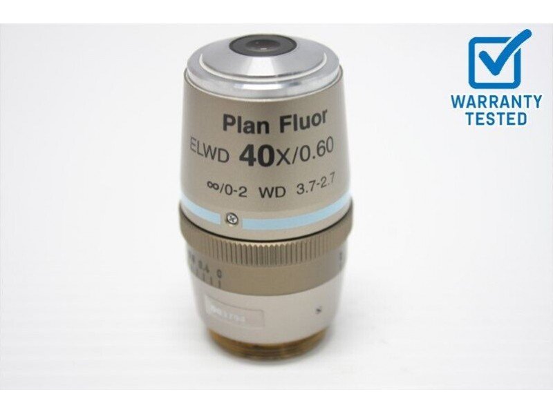 Nikon Plan Fluor ELWD 40x/0.60 DICM/N1 Microscope Objective Unit 12