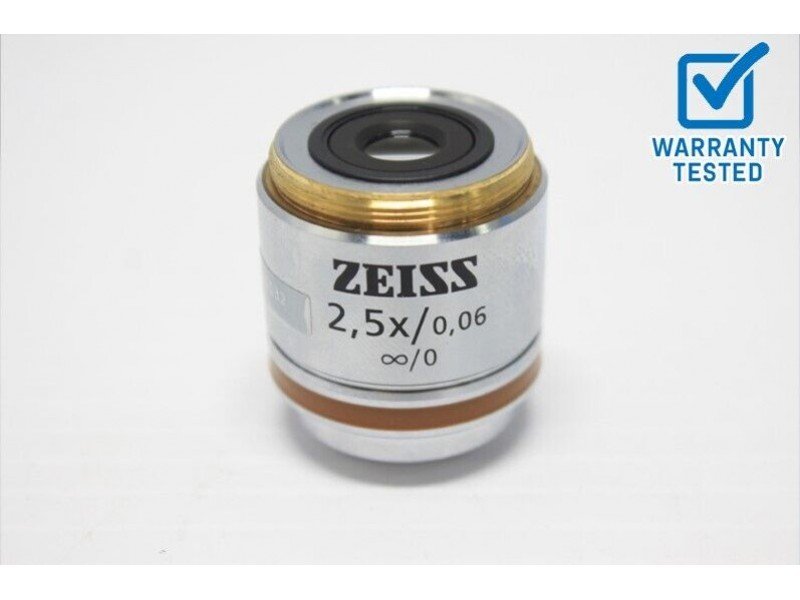 Zeiss EC Epiplan-NEOFLUAR 2.5x/0.06 DIC Microscope Objective Unit 2 422320-9900