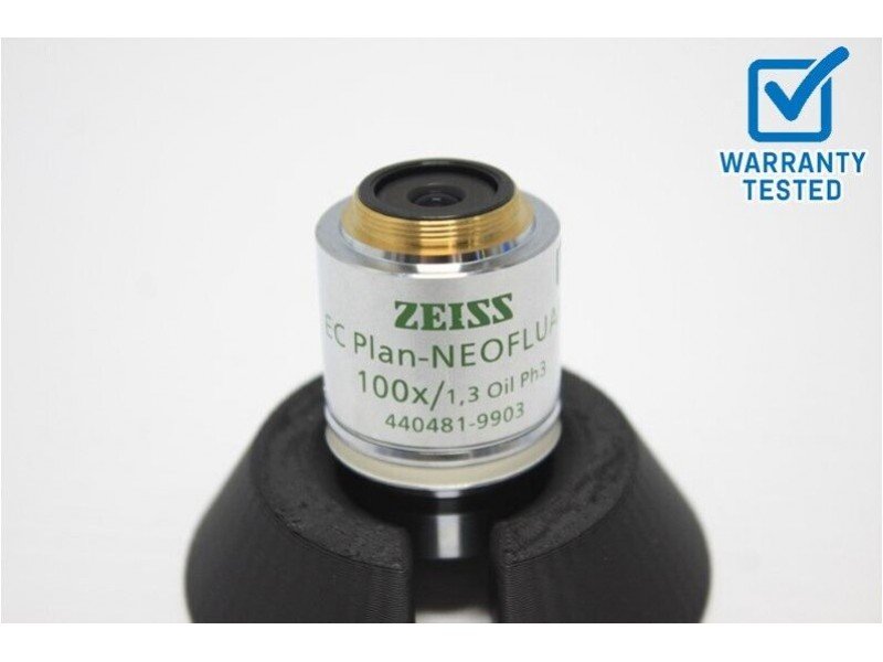 Zeiss EC Plan-NEOFLUAR 100x/1.3 Oil Ph3 Microscope Objective Unit 4 440481-9903