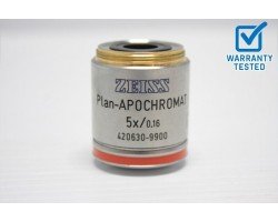 Zeiss Plan-APOCHROMAT 5x/0.16 Microscope Objective Unit 3 420630-9900 SOLDOUT