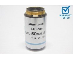 Nikon LU Plan ELWD 50x/0.55 Microscope Objective Unit 2