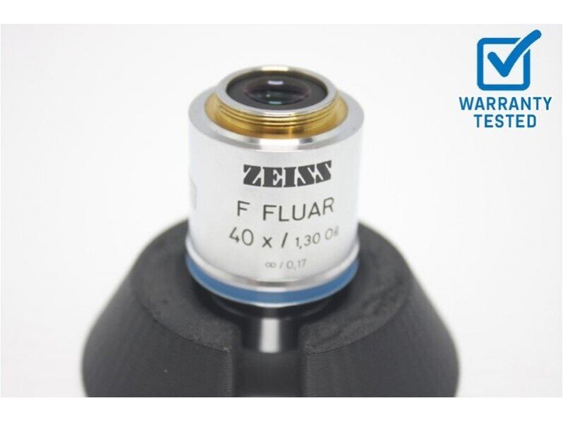 Zeiss F FLUAR 40x/1.30 Oil Microscope Objective 44 02 58 Unit 2