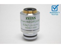 Zeiss Plan-NEOFLUAR 63x/1.25 Oil Ph3 Microscope Objective Unit 5 440461-0000 SOLDOUT