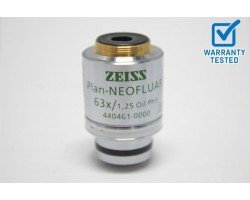 Zeiss Plan-NEOFLUAR 63x/1.25 Oil Ph3 Microscope Objective Unit 5 440461-0000 SOLDOUT