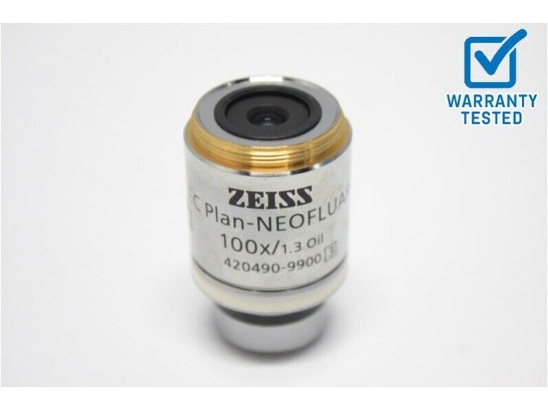Zeiss EC Plan-NEOFLUAR 100x/1.3 Oil Microscope Objective Unit 5 420490-9900