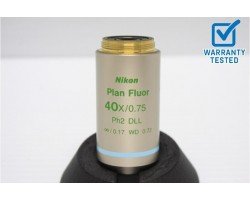 Nikon Plan Fluor 40x/0.75 Ph2 DLL Microscope Objective Unit 2