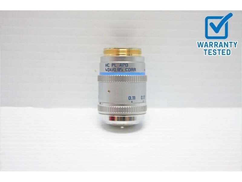 Leica HC PL APO 40x/0.85 CORR Microscope Objective 506294 Unit 4