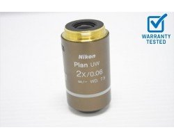 Nikon Plan UW 2x/0.06 Microscope Objective Unit 14