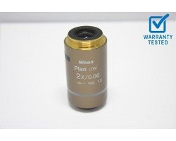 Nikon Plan UW 2x/0.06 Microscope Objective Unit 20