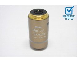 Nikon Plan UW 2x/0.06 Microscope Objective Unit 16