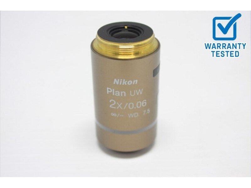 Nikon Plan UW 2x/0.06 Microscope Objective Unit 16