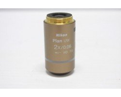 Nikon Plan UW 2x/0.06 Microscope Objective Unit 20