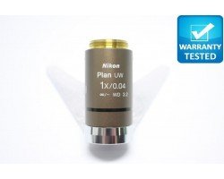 Nikon Plan UW 1x/0.04 Microscope Objective Unit 2 SOLDOUT