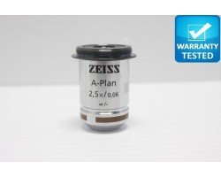 Zeiss A-Plan 2.5x/0.06 Microscope Objective Unit 2 1113-114 SOLDOUT