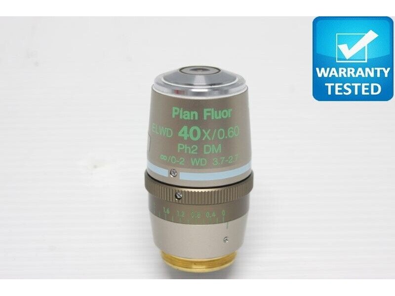 Nikon Plan Fluor ELDW 40x/0.60 Ph2 DM Microscope Objective
