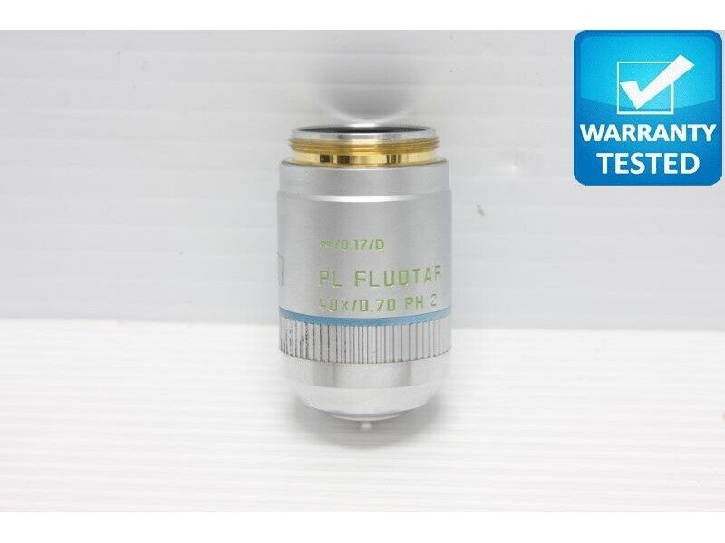 Leica PL Fluotar 40x/0.70 PH2 Microscope Objective Unit 2 506014