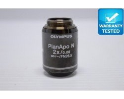 Olympus PlanApo N 2x/0.08 Microscope Objective Unit 5 SOLDOUT
