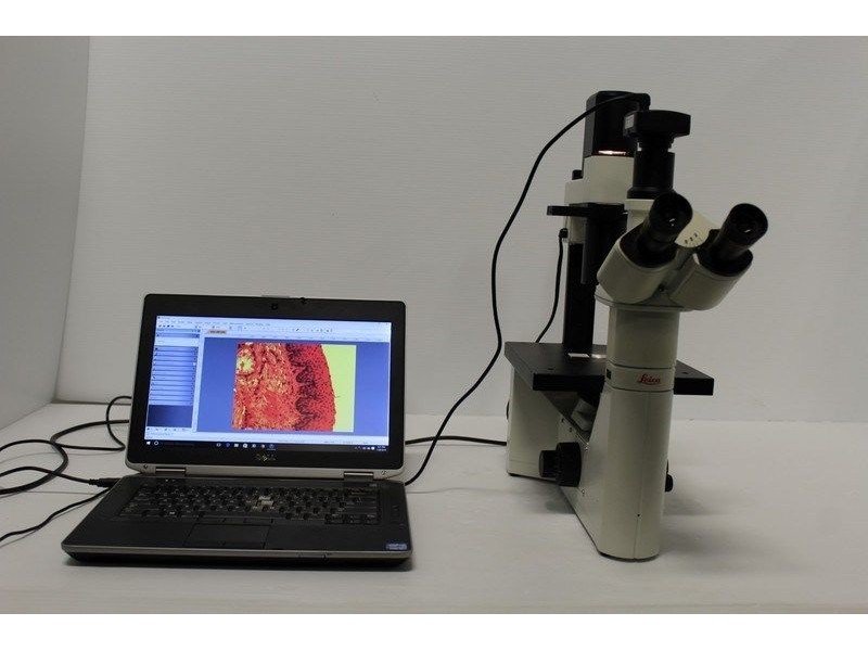 Leica DMIL Inverted Phase Contrast Microscope Pred. LED