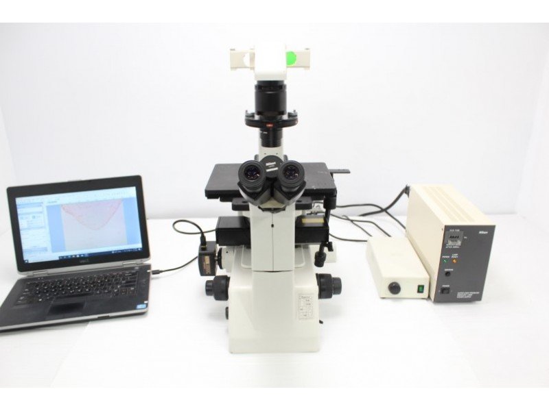 Nikon TE200 Inverted Fluorescence Microscope Unit2 Pred Ti - AV