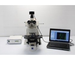 Zeiss Axioplan 2ie Fluorescence Motorized Phase Contrast Microscope Pred Axio Imager - AV