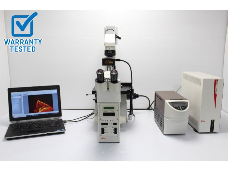 Leica DM IRE2 Inverted Fluorescence Motorized Microscope DMIRE2 Unit2 Pred DMi8 - AV