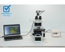 Leica DM4000 B Fluorescence Motorized Phase Contrast Microscope Pred Dmi - AV