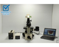 Nikon Diaphot 300 Inverted Fluorescence Phase Contrast Microscope Unit5 Pred Ti2 - AV