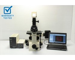 Nikon Diaphot 300 Inverted Fluorescence Phase Contrast Microscope Unit6 Pred Ti2