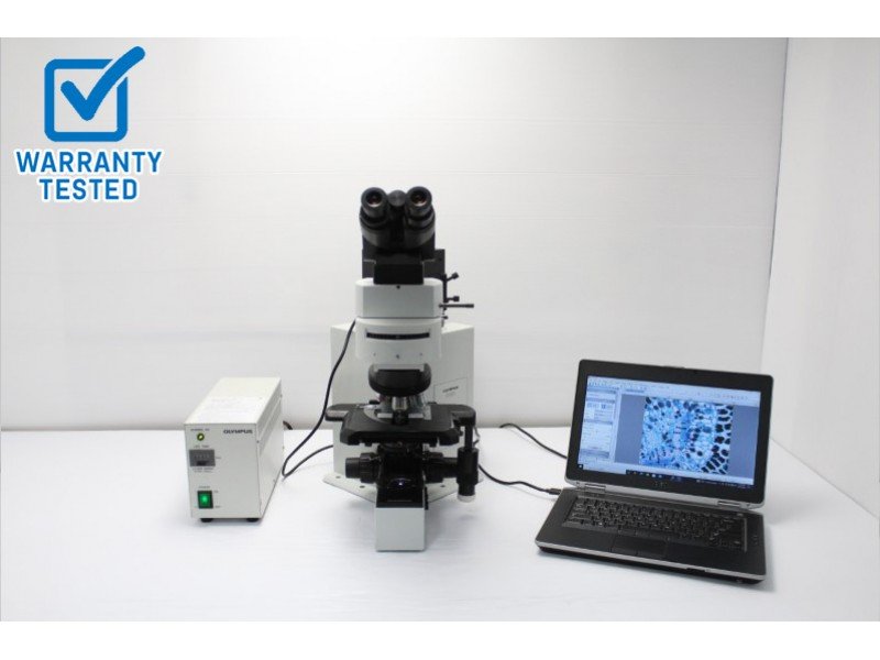 Olympus BX50 Fluorescence Microscope BX50F4 Pred BX53 - AV
