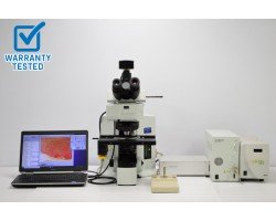 Olympus BX61 Fluorescence Motorized Microscope BX61TRF Pred BX63 - AV