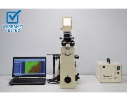 Zeiss Axiovert 135 Inverted Fluorescence Phase Contrast Microscope Unit2 Pred Axio Vert.A1 - AV